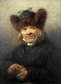 hoffmann oskar farmer with tobacco Art A4 Photo Print