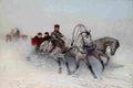 hoffmann oskar sleigh ride Art A4 Photo Print