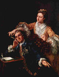 hog David Garrick with His Wife Art A4 Photo Print