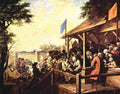 hog Humours of an Election The Polling Art A4 Photo Print