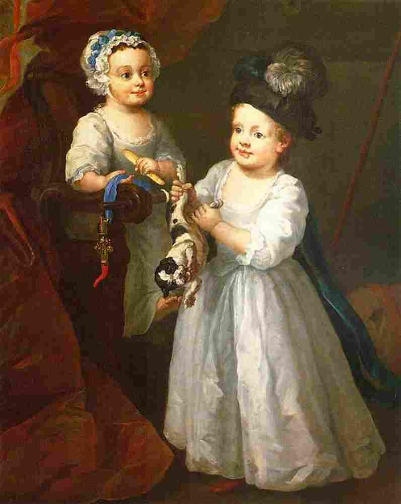 hog Lord Grey and Lady Mary West Art A4 Photo Print