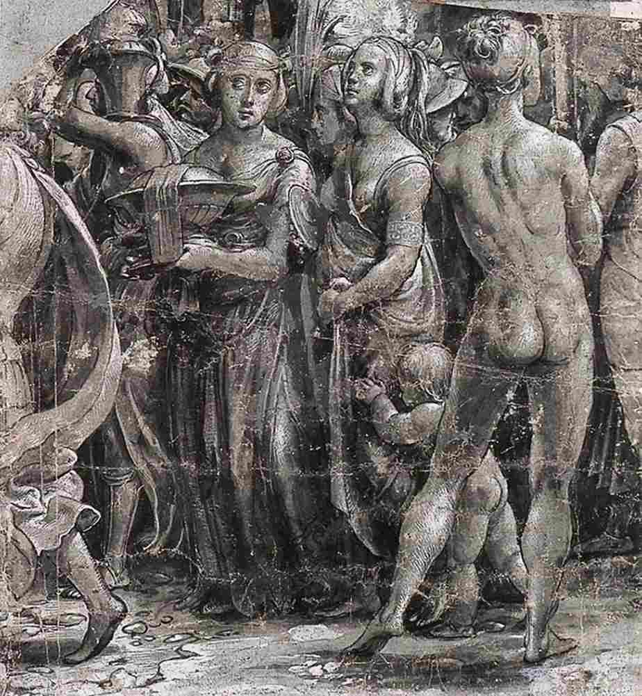 hol Ancient Sacrificial or Triumphal Procession Art A4 Photo Print