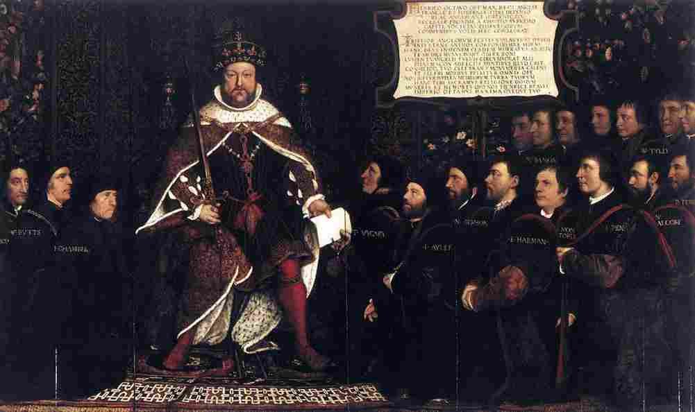 hol Henry VIII and Barber Surgeons Art A4 Photo Print