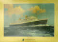 holland america line web Vintage Advert A4 Photo Print