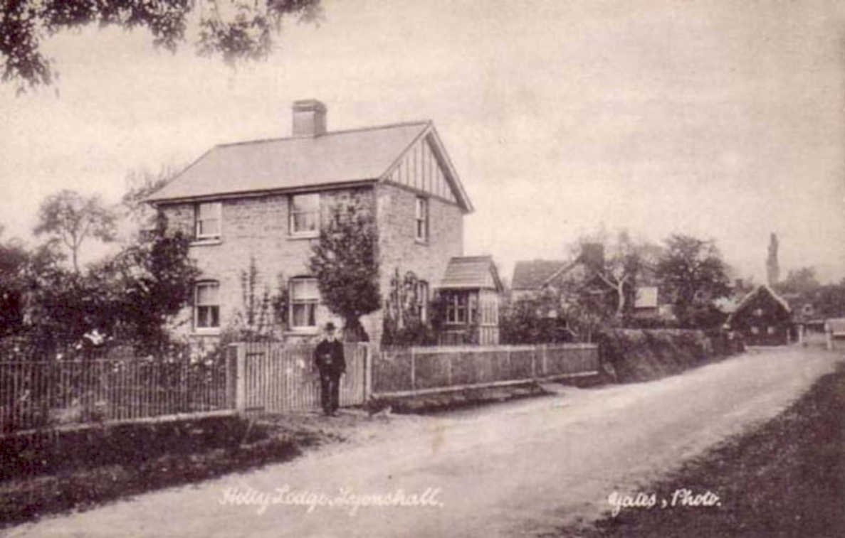 holly lodge leytonshallVintage 1880s 1900s A4 Photo Print