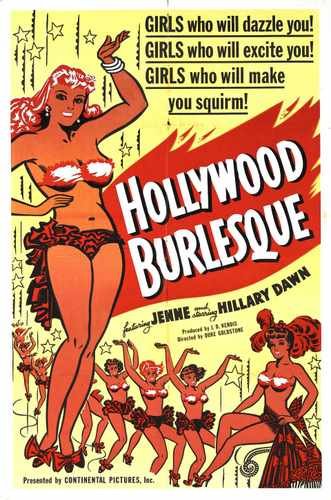 hollywood burlesque  01 film star poster A4 Photo Print