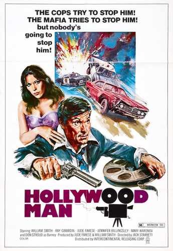hollywood man  01 film star poster A4 Photo Print