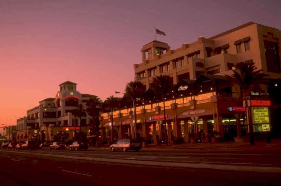 hollywood vine sunset 1980s 1990s A4 Photo Print
