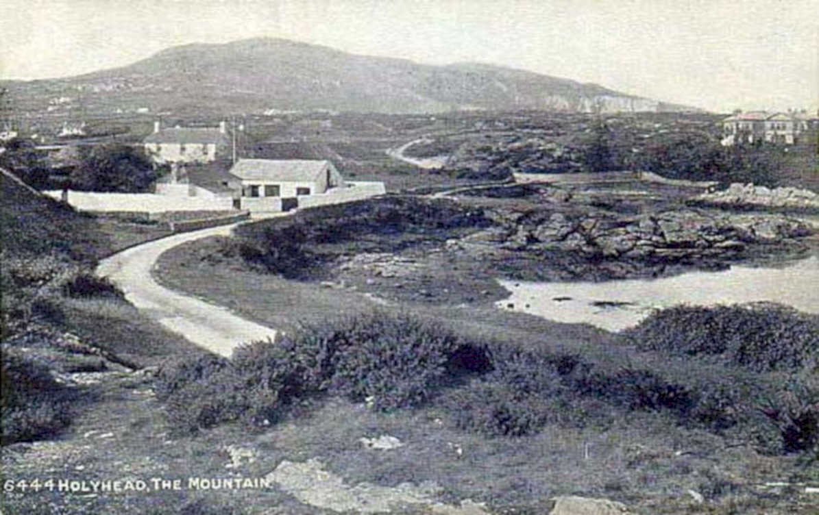 holyhead mountainVintage 1880s 1900s A4 Photo Print