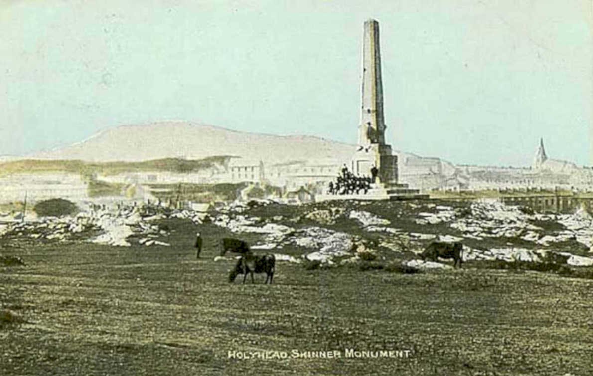 holyhead skinner monumentVintage 1880s 1900s A4 Photo Print