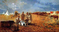 hom A Rainy Day in Camp Art A4 Photo Print