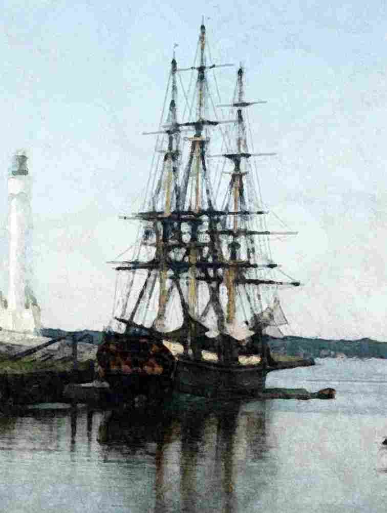 hom At Anchor Art A4 Photo Print