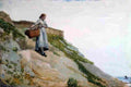 hom Girl Carrying a Basket Art A4 Photo Print