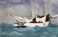hom Key West Hauling Anchor Art A4 Photo Print