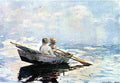 hom Row Boat Art A4 Photo Print