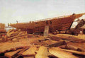 hom Shipbuilding at Gloucester R80 Art A4 Photo Print