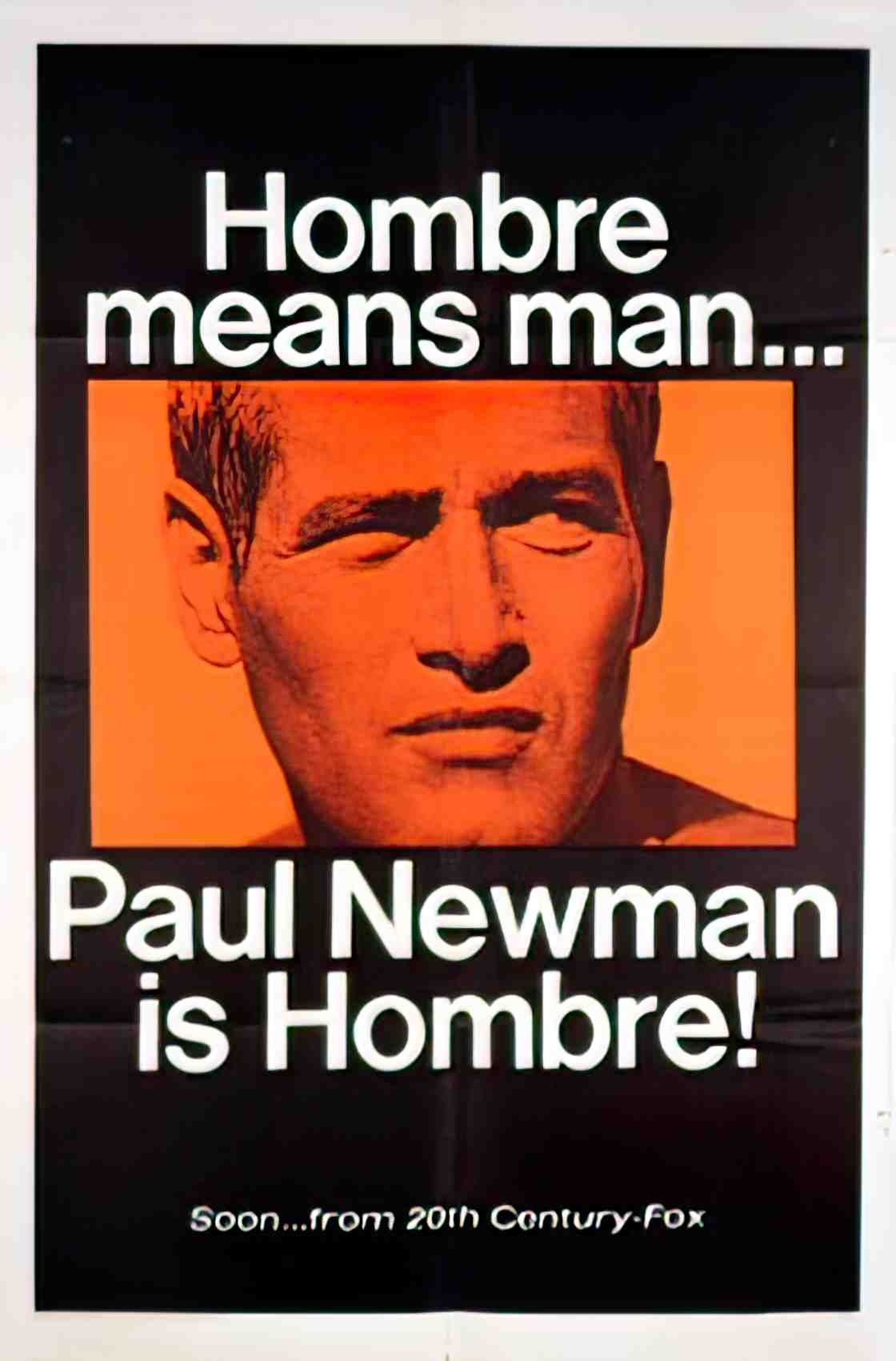 hombre us 1sh adv Advert A4 Photo Print