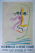 hommage a rene char pablo picasso 1969 4 Advert A4 Photo Print