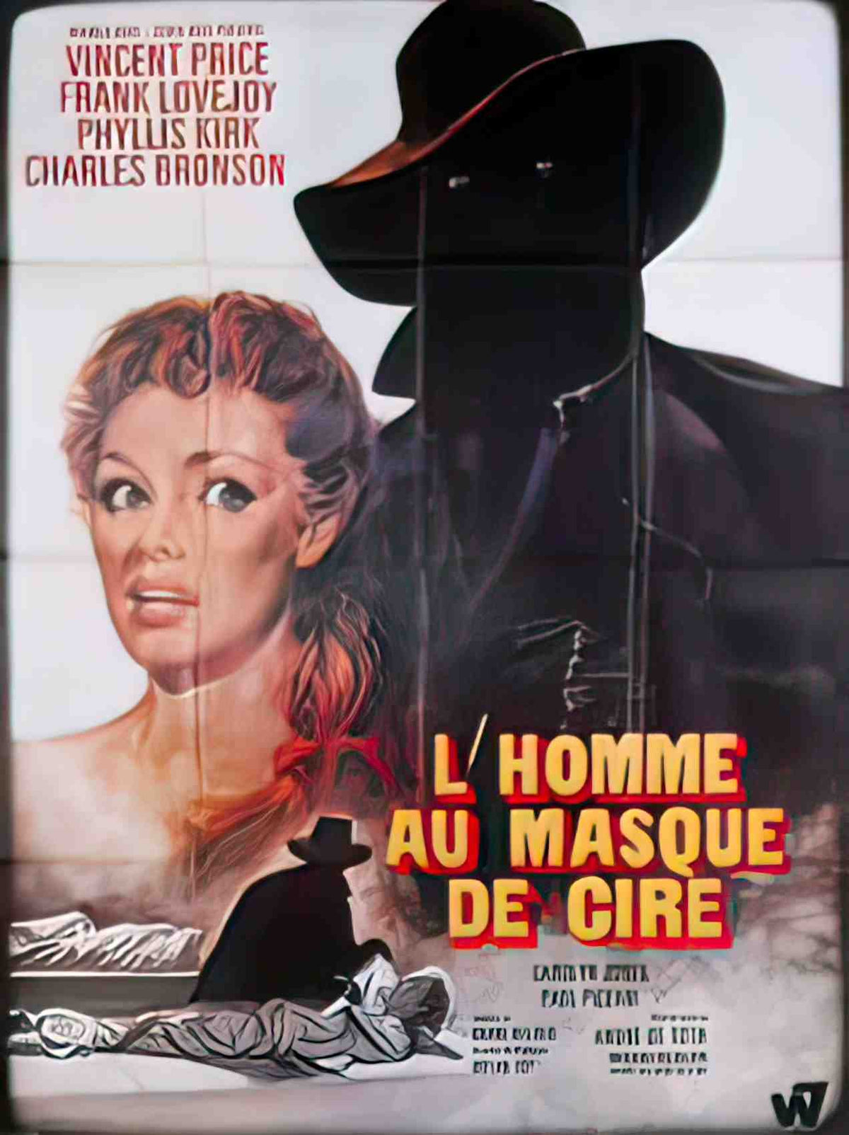 homme au masque de cire R Advert A4 Photo Print