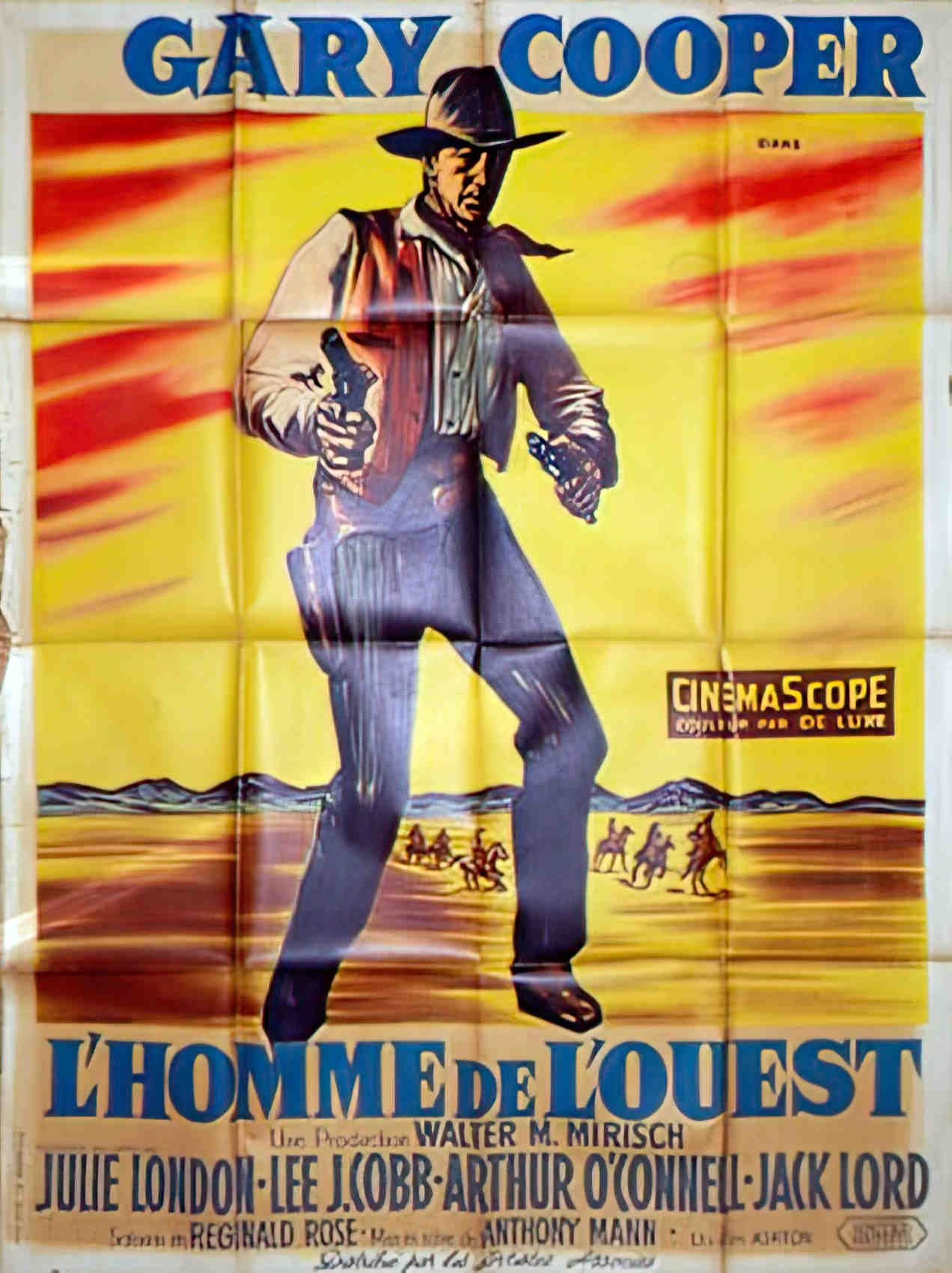 homme de l ouest l Advert A4 Photo Print