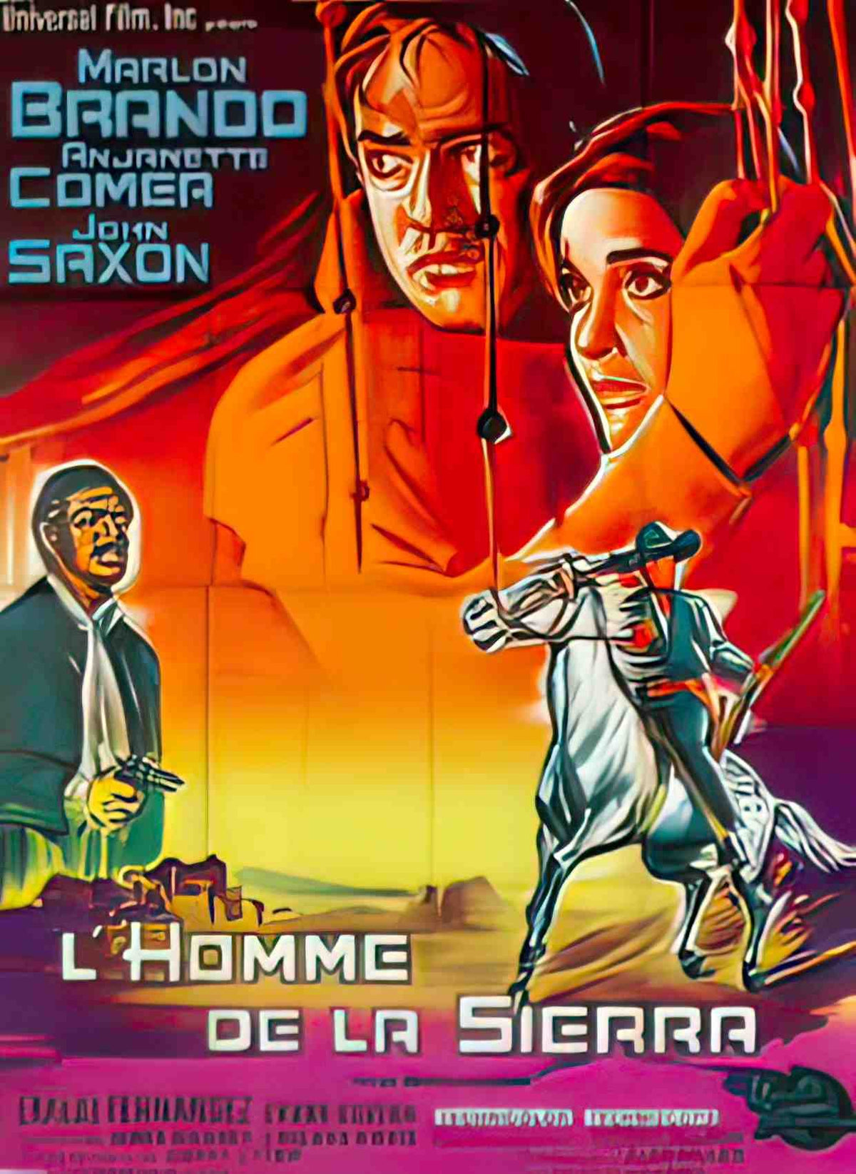 homme de la sierra Advert A4 Photo Print