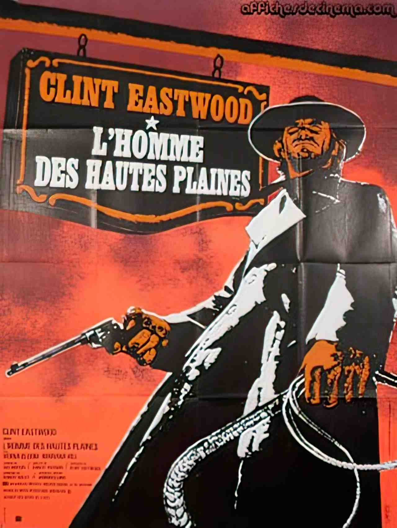 homme des hautes plaines Advert A4 Photo Print