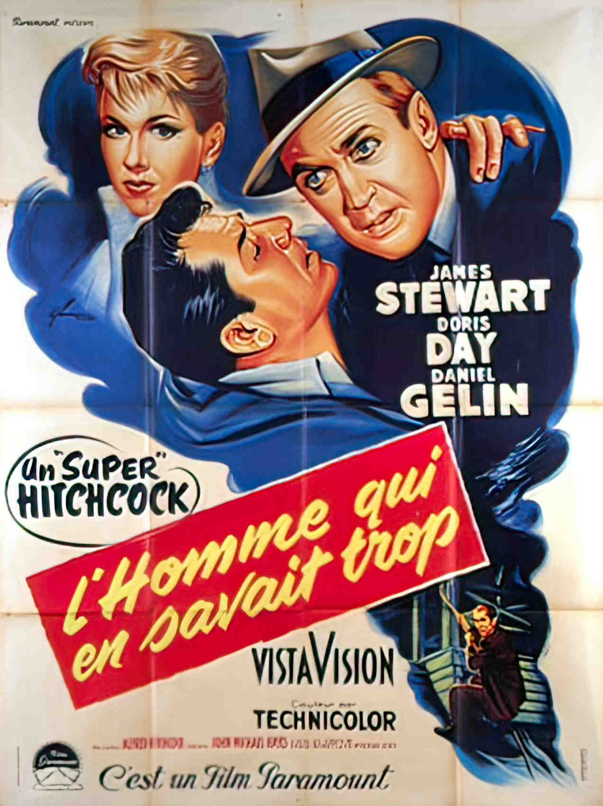 homme qui en savait trop originale Advert A4 Photo Print