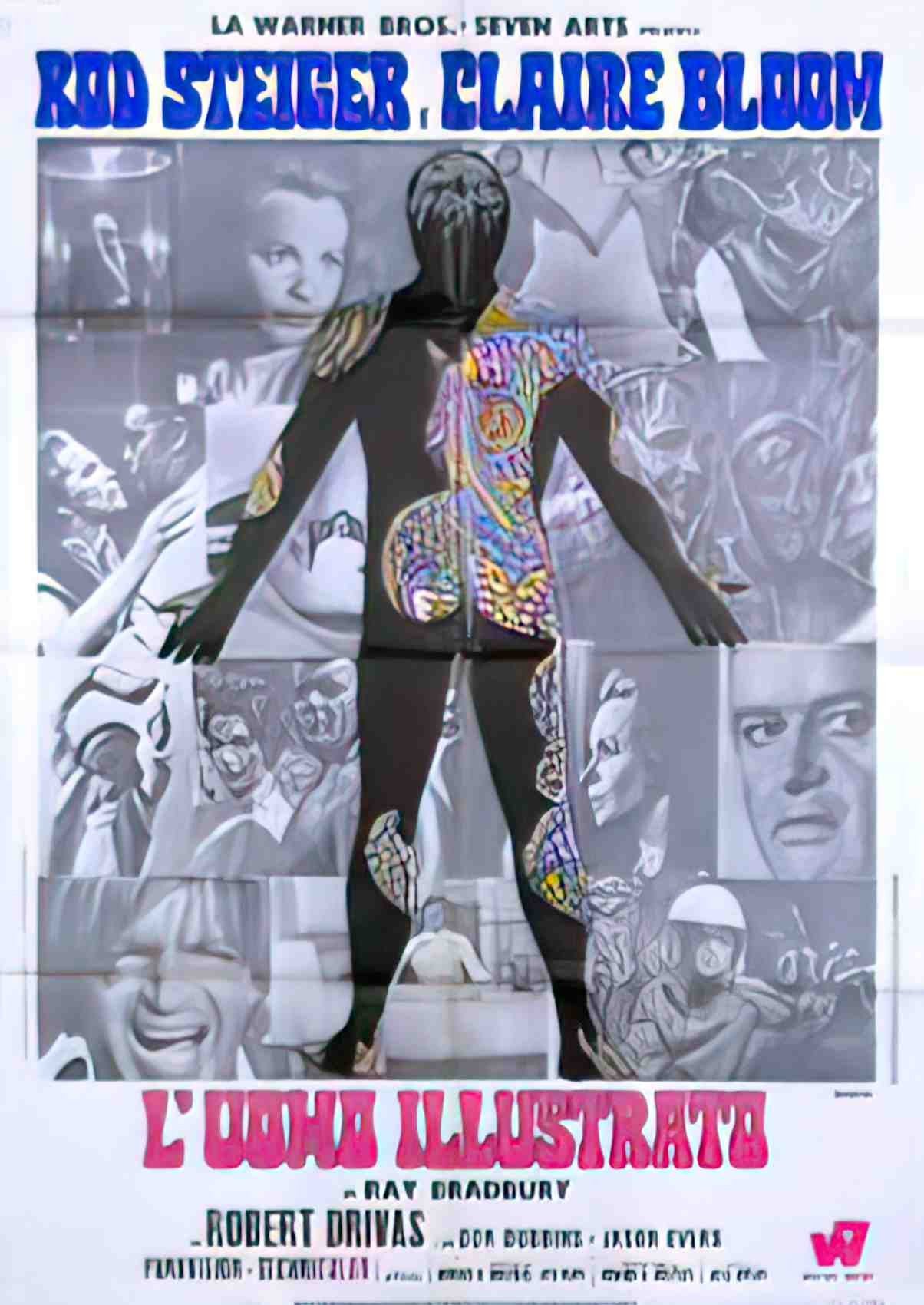 homme tatoue ital 2F Advert A4 Photo Print