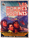 hommes volants les Advert A4 Photo Print