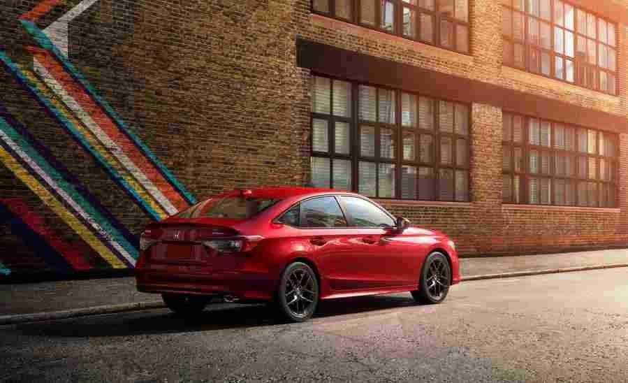 honda civic sedan 2021 7100 14 Car A4 Photo Print