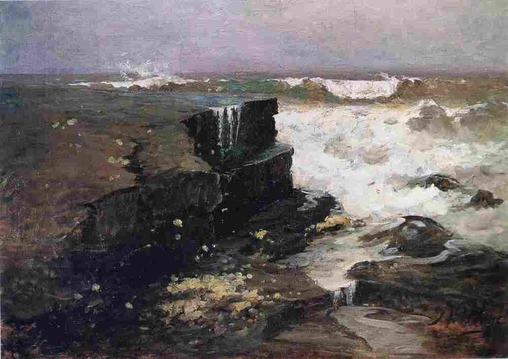 honeY Rocks at Kilkee Art A4 Photo Print