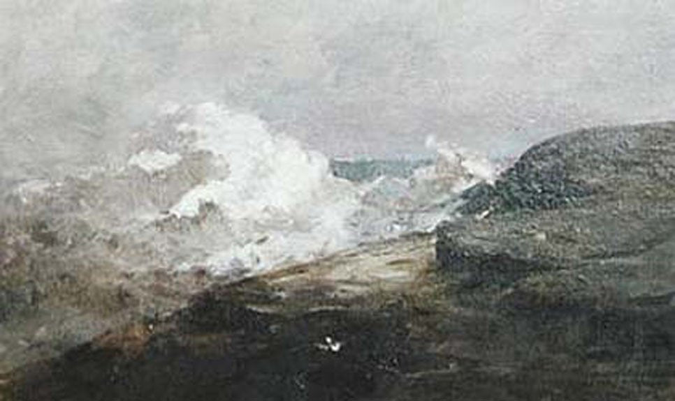 honeY Rough sea Bundoran Art A4 Photo Print
