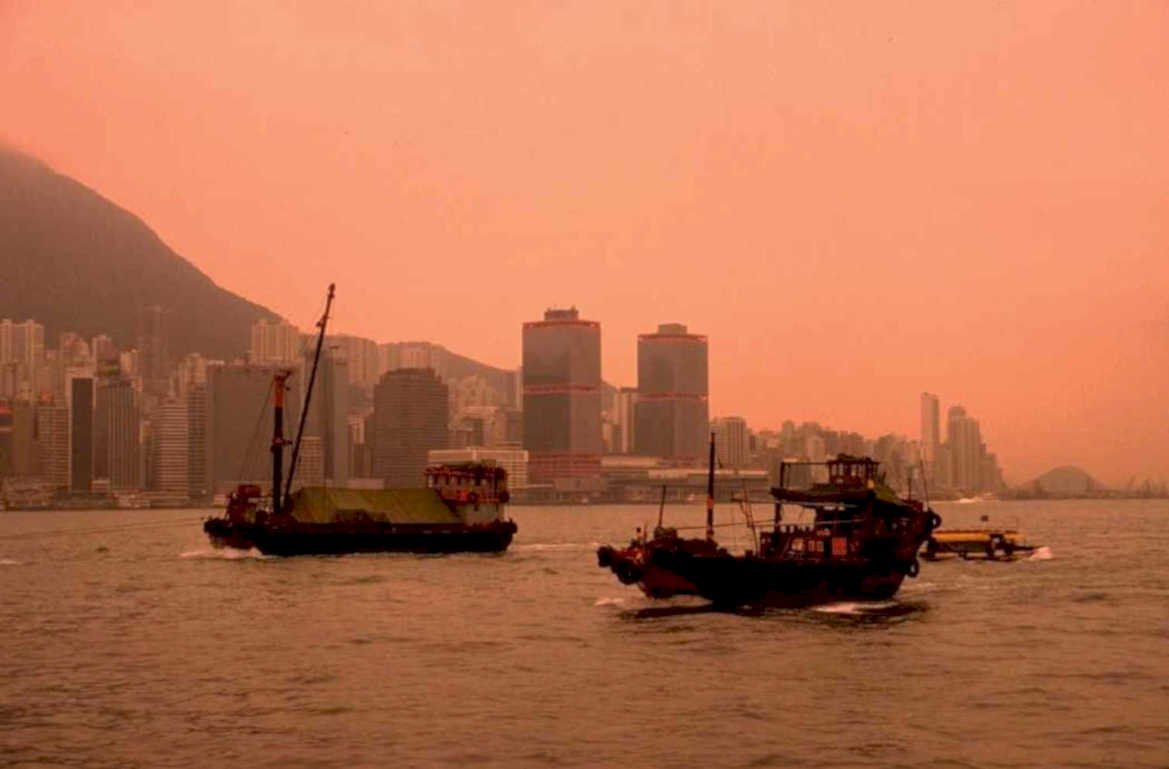 hong kong harbor 1 1980s 1990s A4 Photo Print 42