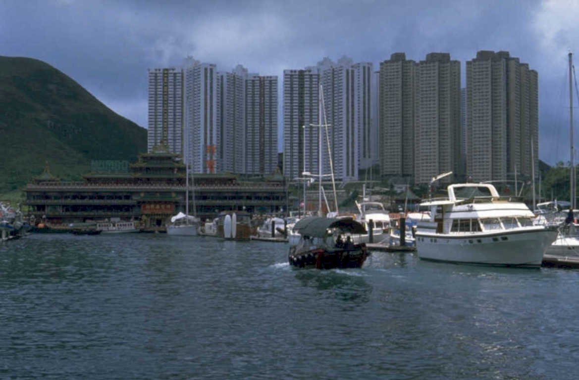 hong kong harbor 11 1980s 1990s A4 Photo Print