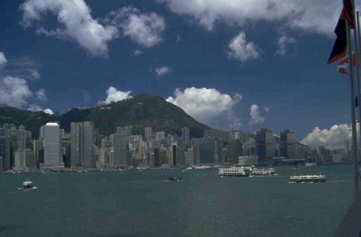 hong kong skyline 2 1980s 1990s A4 Photo Print 44