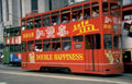 hong kong tram 2 Vintage A4 Photo Print