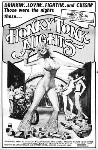 honky tonk nights  01 film star poster A4 Photo Print