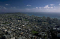 honolulu downtown aerial 1980s 1990s A4 Photo Print