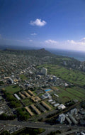 honolulu oahu landscape 1980s 1990s A4 Photo Print