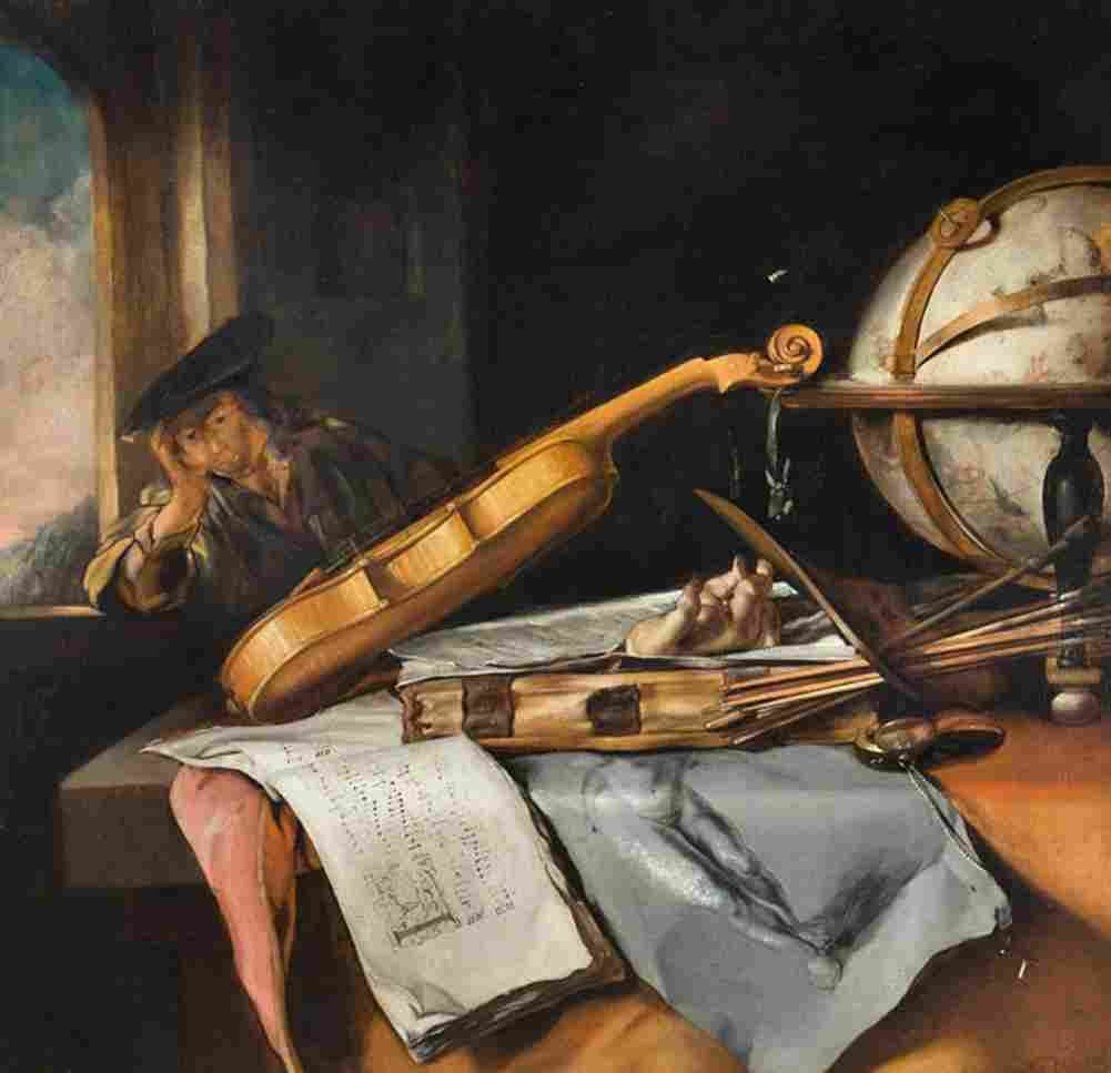 hoogstraten vanitas Art A4 Photo Print