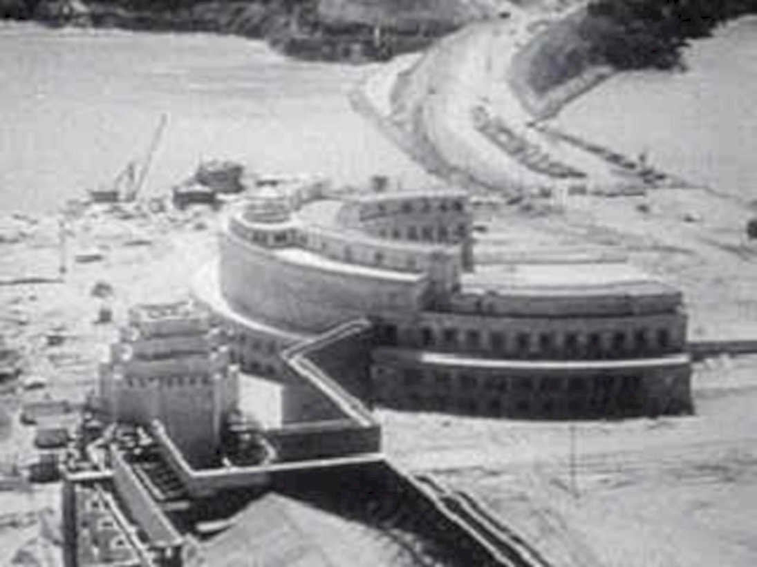 hoover dam construction1980s 1990s A4 Photo Print