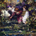 hornel The Swan Lake Art A4 Photo Print