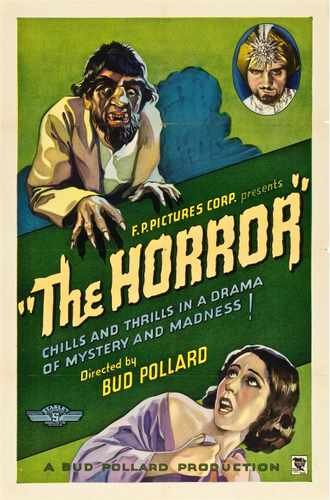 horror 1932  01 film star poster A4 Photo Print