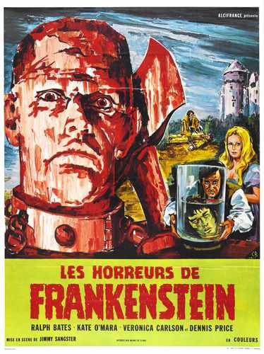 horror of frankenstein  01 film star poster A4 Photo Print