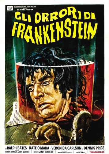 horror of frankenstein  02 film star poster A4 Photo Print