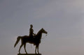 horse statue sky 1980s 1990s A4 Photo Print