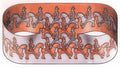horseman mc escher A4 Photo Print