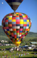 hot air balloon 20 Vintage A4 Photo Print