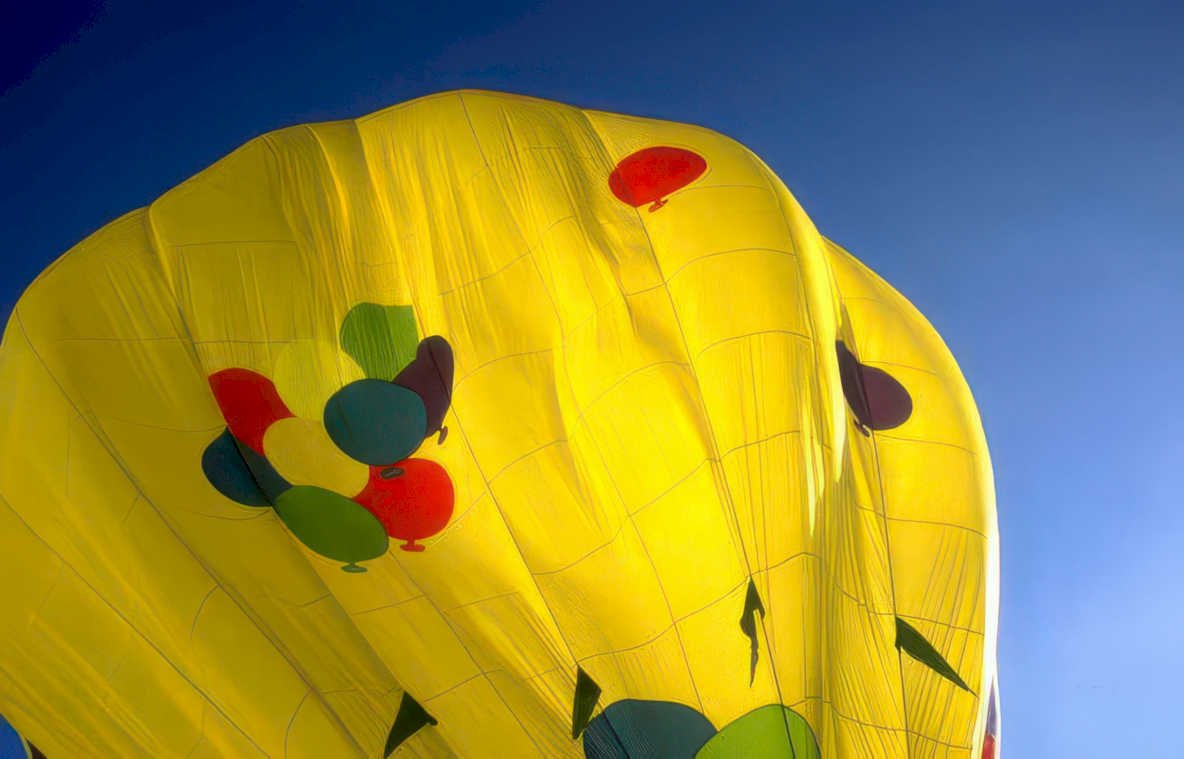 hot air balloon 28 Vintage A4 Photo Print