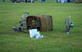 hot air balloon 30 Vintage A4 Photo Print